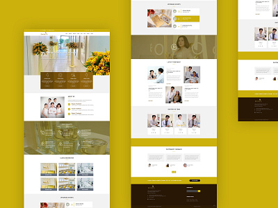 UI Design for My Skin Clinic branding design ui web