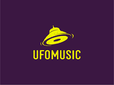 UFOMUSIC branding ilyagaev logo брендинг логотип