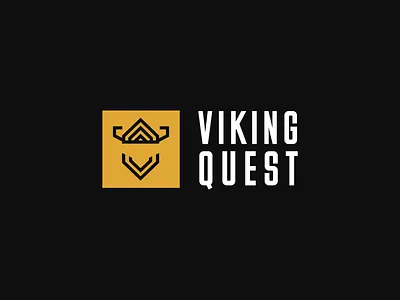 Viking Quest branding database design icon illustration logo logos logotype quest simple logo vector viking web