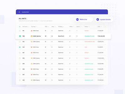 Bulk Update app design experience interaction interface selection table ui update ux web workflow