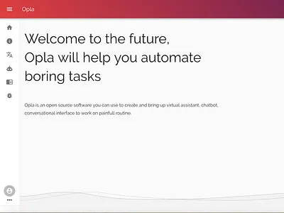 App and waves animation app assistant automation bot branding charte graphique chat chatbot conversational conversational ui design future logo startup ui vector waves web web design