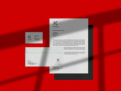 Karma Capture - Business Stationaries b2b brand design brand identity branding branding mockup design flat flatlay identity logo minimal mockup photographer logo simple visual identity