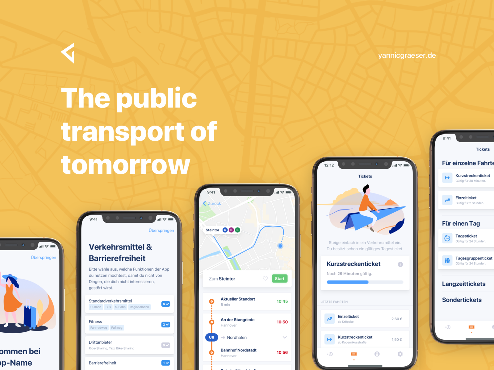 Example of Bachelor Thesis: The public transport of tomorrow
