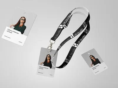 Lanyard and ID Card Design brand branding graphic design id card design identity design lanyard design