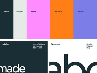 Style Guide branding color palette design system logo style guide