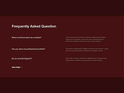 FAQ's design faq figma frequently asked questions landing page ui ux web web design