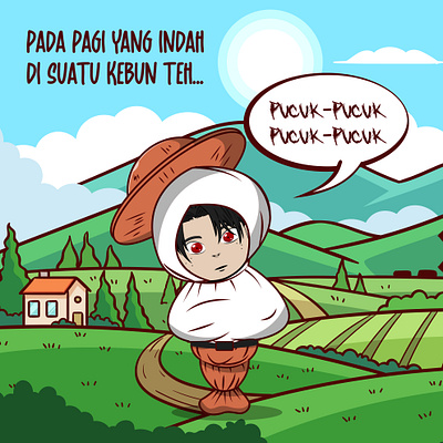 Poni (Poci Petani) animation farm horror petani poci pocong setan