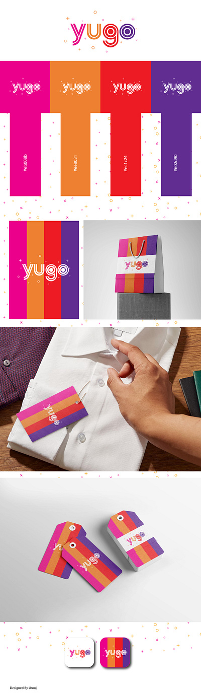 Logo Design - Brand Visuals - Yugo Shirt Store brandidentity branding creative flatdesign graphicdesign graphtheory lettermark logo logoconcept logocreation logodesign logoinspiration mascotlogo minimal modernlogo monogram symbol typography visualidentity wordmark