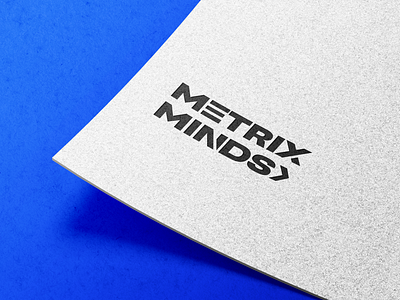 Logo Design & Visual Identity for Marketing Agency MetrixMinds brand design branding digital marketing agency brand logo logo design marketing agency marketing agency brand design marketing brand performance marketing branding visuelle identität лого лого дизайн