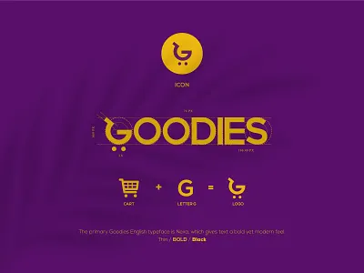 Goodies for a good life app logo brand identity branding fourart logo logo concept
