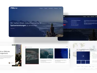 Website Relaunch gradient sketchapp slider ux uxdesign website