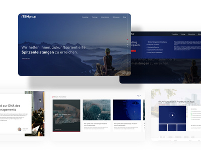 Website Relaunch gradient sketchapp slider ux uxdesign website