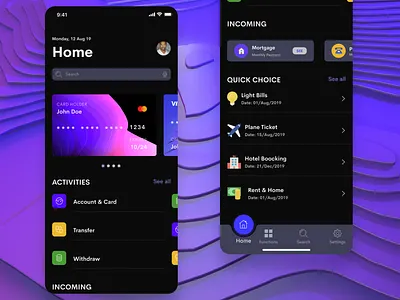 Dark Theme app apple dark dark app dark mode dark theme dark ui darkmode design figma ios app iphone iphone app mobile ui ui design