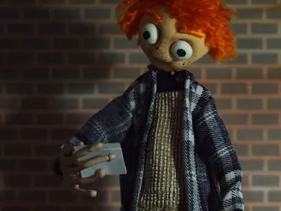 Stop motion short film | Huella animation caracter design graphic design man memories motion graphics orange stop motion
