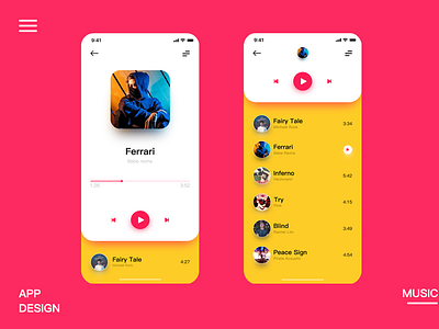 Play Music ui