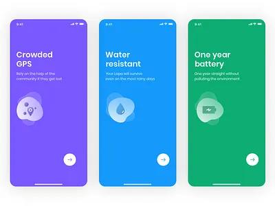 Onboarding Process app app design clean design icon iconography illustration ios iphone iphonex mobile app onboarding rebranding ui ux