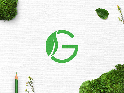 Groundscapes branch bush g grass icon landscape landscape design landscaper landscaping lawn leaf leaves letter logomark monogram monograms nature plants shrub trees