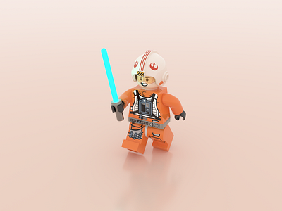 ❤️Fight For You! ❤️ 3d 3d modeling c4d character cinema 4d lego rebels starwars