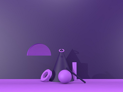 Day 6 of creating 3D junk 3d abstract art adobe photoshop adobedimension animation cinema4d design