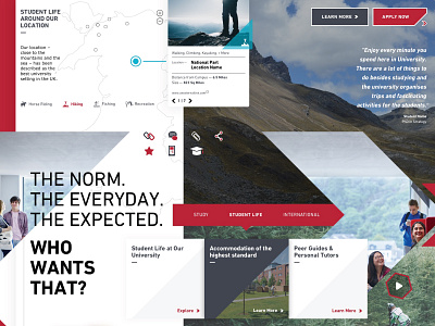 Style Tile - Scraped Concept layout modern styletile typography website