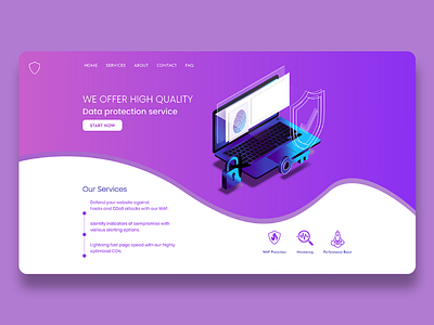 Security Webpage UI 1.2 agency best bestdesign creative download freelancer goodcolor landingpage latest mockup personalsite portfoliosite security ui uidesign uikit uiux userexperience webpage website