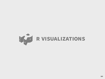 R Visualizations 3d logo architecture logo dailychallenge dailylogochallenge design letter logo letter r logo logo design logochallenge logocore r letter r visualizations vector