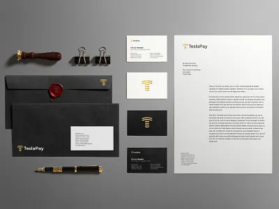 teslapay Branding branding logo logotipo