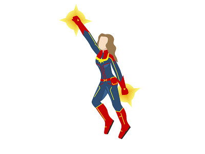 Captain Marvel captain marvel illustration marvel