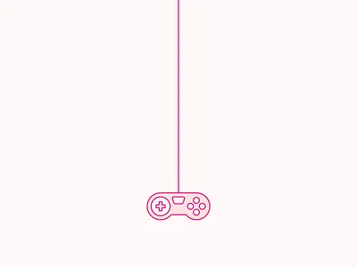 Game On! branding design icons illustration pink vector videogames