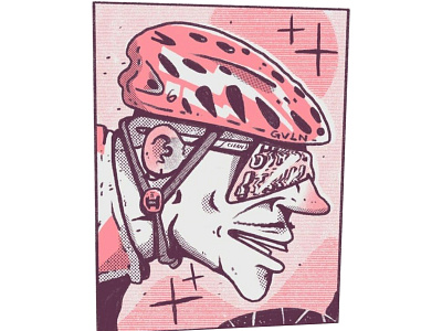 Giro De Italia Clean Indumentria Gavilan artwork artworks bike bikers clean el giro de italia gvln ilgiro illustration italia screen sport