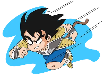 Son Goku Young New akira anime dragon ball dragon ball z dragonball dragonballz goku illustration kakaroto manga son goku vector