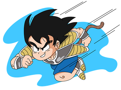 Son Goku Young New akira anime dragon ball dragon ball z dragonball dragonballz goku illustration kakaroto manga son goku vector