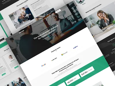 Business Corporation Website Template business businesscard corpotetion create a website creation idea landing pages template design templates website concept website template