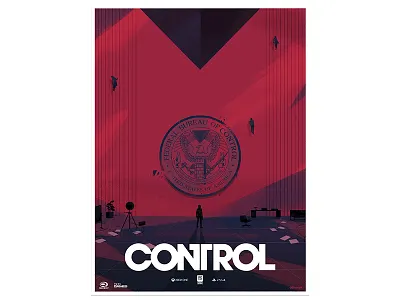 Control bureau fanart office video game