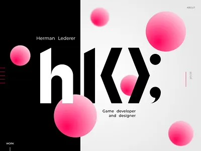 My portfolio design mock-up V1 bubbles mockup portfolio web disign web portfolio website