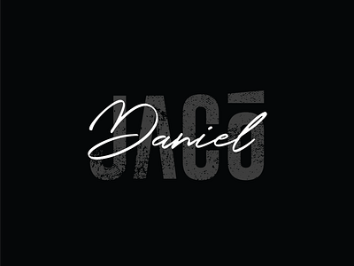 DJ Duo Font - Logo in Black branding design distressed duo duo font font gray grunge identity logotype mark noise script script lettering two fonts typeface typefaces typography wordmark yellow