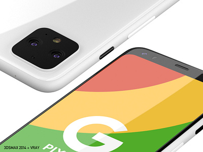 Pixel 4 + 4XL high poly 3D model for download 3d 3d model android cad electronics google pixel pixel 4 pixel 4xl rendering