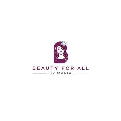 beauty for all beautiful beauty logo beauty salon brand branding business design draw illistration lady logo logos she vector women