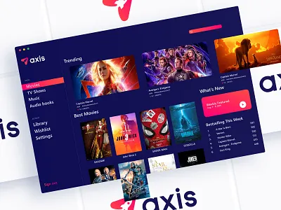 Weekly UI/UX challenge 019 - Axis app adobe illustrator app branding dailyui design flat gradient graphic graphic design icon illustration lettering logo minimal typography ui ux vector web website