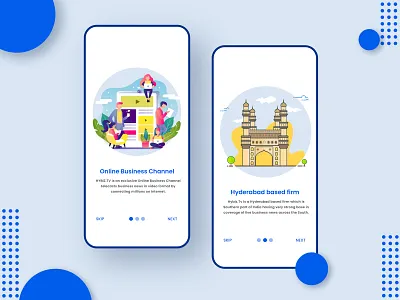 Mobile app intro screen animation app art branding design flat graphic deign hyderabad icon illustration india logo logo design minimal mobile mockup ui ux vector web