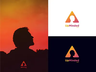 Logo concept for online courses adobe illustrator arrow head brand branding bussines courses design dribbbleshot logodesign logodesigner mind online vector