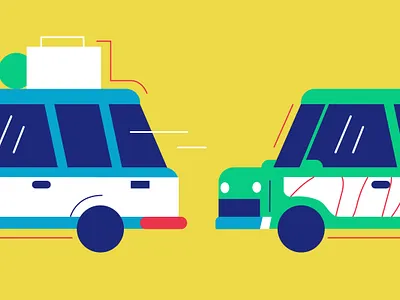 Qapital Car car graphicdesign icon luggage vehicle