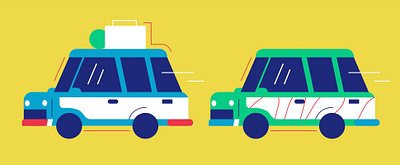 Qapital Car car graphicdesign icon luggage vehicle
