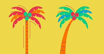 Qapital Palm Tree illustration nature palmtree summer