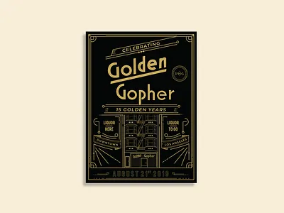 Bar Poster bar beer design ilustrator line art vector