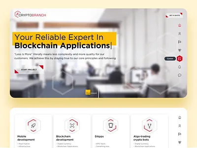 Cryptobranch app blockchain branding clean crypto currency design responsive web design ui ui ux ux website