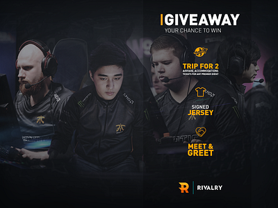 Giveaway design giveaway promotion rivalry sponsor