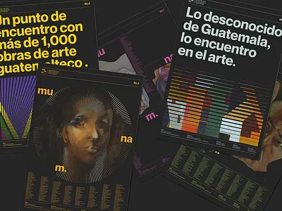 munam. art black branding branding design guatemala modern art posters typography