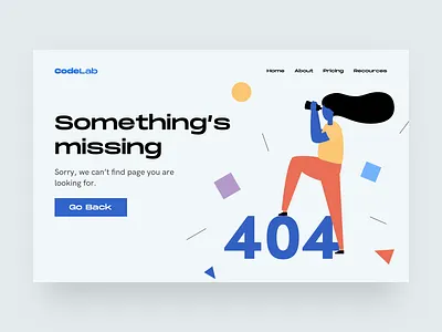 Daily UI 8 - 404 Page Design 404page dailyui dailyui008 error 404 illustration ui ui ux web design