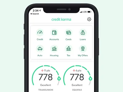 Credit Karma - App Icons UI app app icons credit karma icon design iconography icons iconset ui